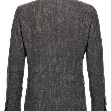 MAURIZIO MIRI Gray Wool Blazer