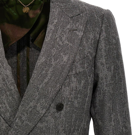 MAURIZIO MIRI Gray Wool Blazer