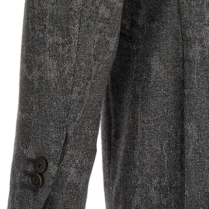 MAURIZIO MIRI Gray Wool Blazer