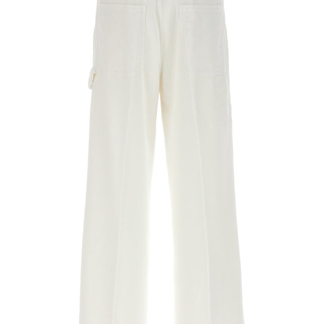CELLAR DOOR White Cotton Casual Pants