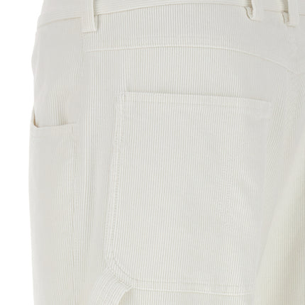 CELLAR DOOR White Cotton Casual Pants