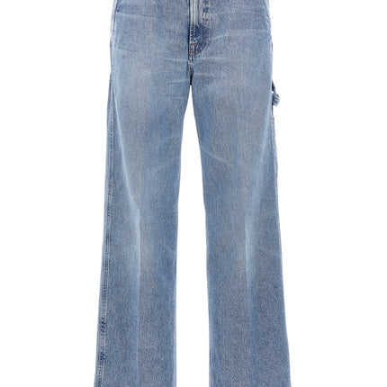 Made in Tomboy Blue Cotton Relaxed Fit Jeans