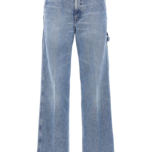 Made in Tomboy Blue Cotton Relaxed Fit Jeans