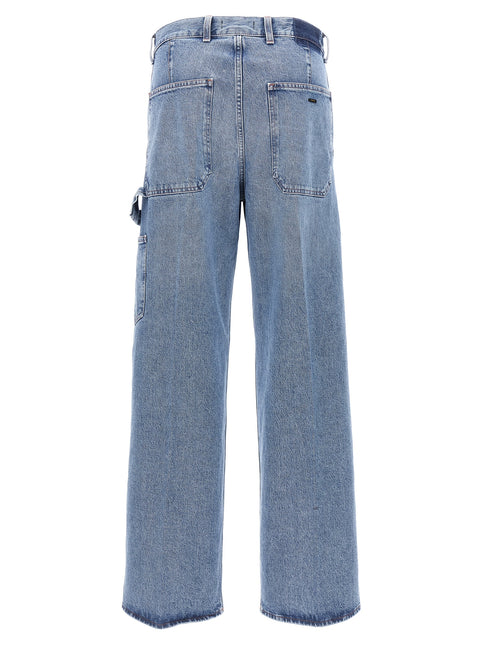 Made in Tomboy Blue Cotton Relaxed Fit Jeans