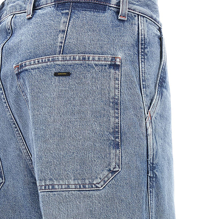 Made in Tomboy Blue Cotton Relaxed Fit Jeans