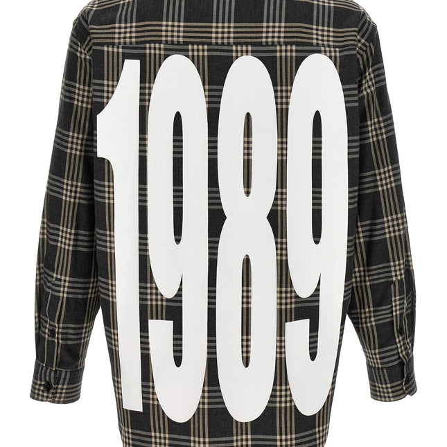 1989 Studio Gray Cotton Blouse