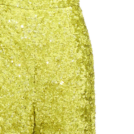 Ermanno Scervino Bicolor Polyamide Flared Pants