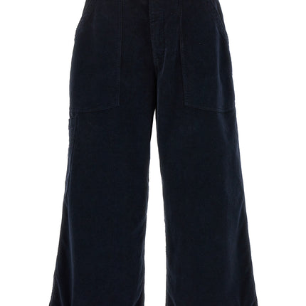 CELLAR DOOR Blue Cotton Casual Pants