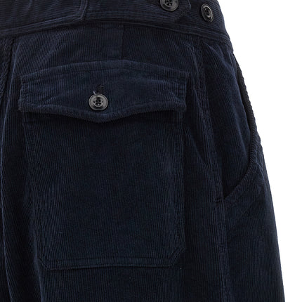 CELLAR DOOR Blue Cotton Casual Pants
