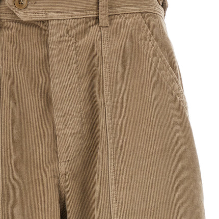 CELLAR DOOR Beige Cotton Casual Pants