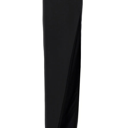 Ann Demeulemeester Black Lamb Leather Mini Skirt