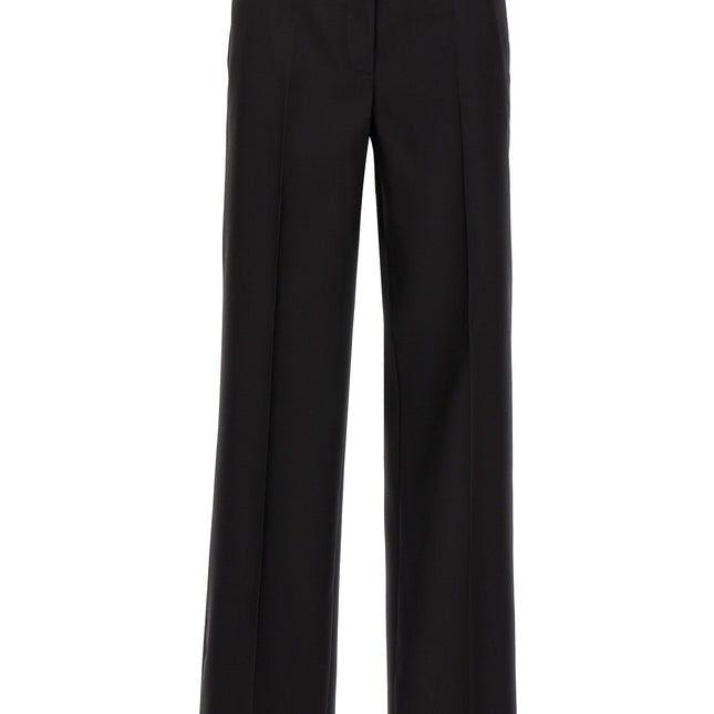 CELLAR DOOR Black Virgin Wool Dress Pants