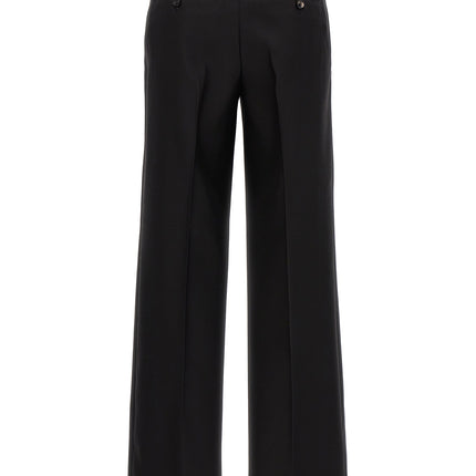 CELLAR DOOR Black Virgin Wool Dress Pants