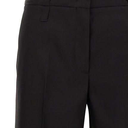 CELLAR DOOR Black Virgin Wool Dress Pants