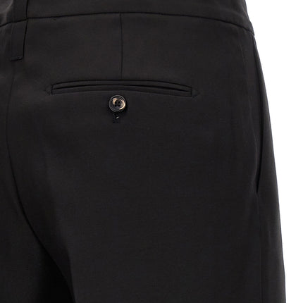 CELLAR DOOR Black Virgin Wool Dress Pants