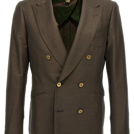MAURIZIO MIRI Bicolor Wool Blazer