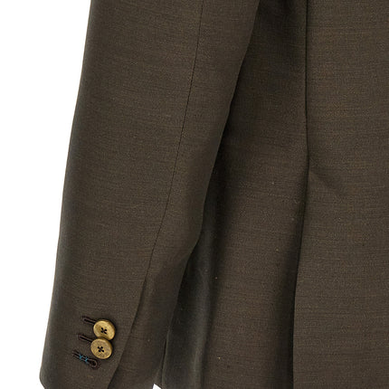 MAURIZIO MIRI Bicolor Wool Blazer