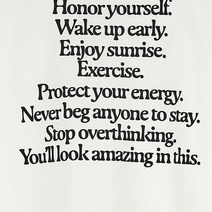 NOT AFTER TEN Bicolor Cotton T-Shirt