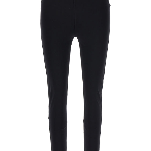 NOT AFTER TEN Black Polyamide Leggings