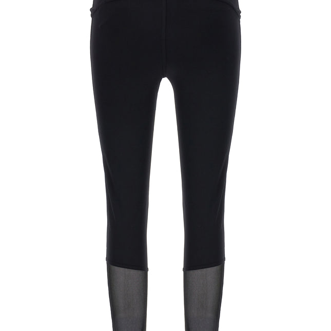 NOT AFTER TEN Black Polyamide Leggings
