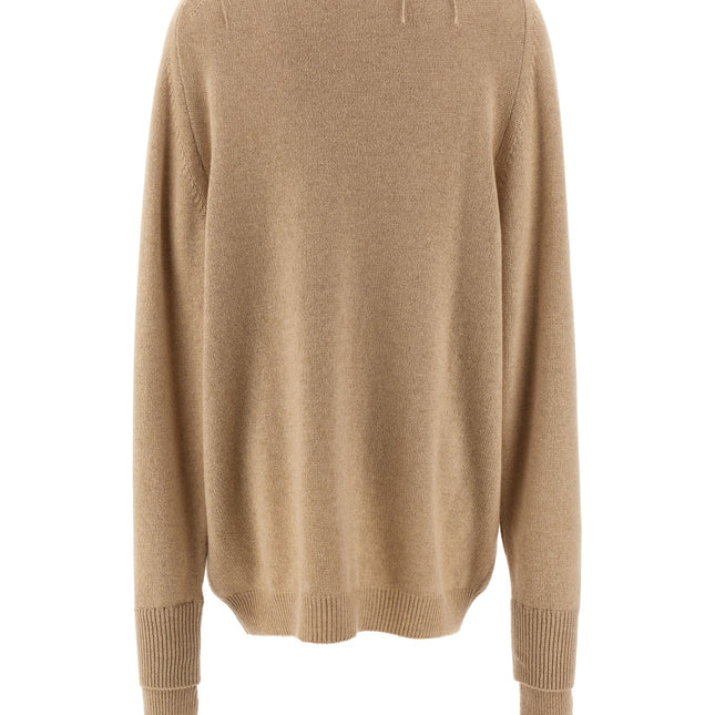 RAMAEL Beige Cashmere Cardigan