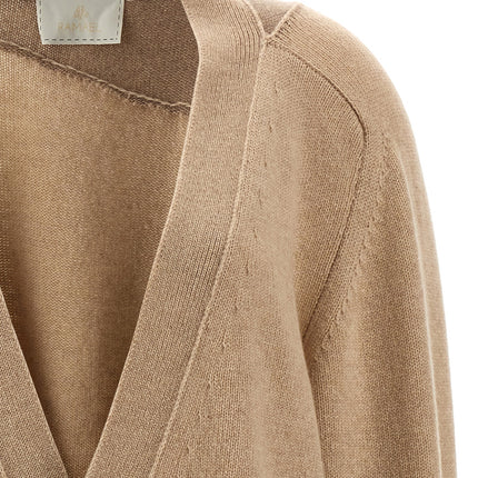 RAMAEL Beige Cashmere Cardigan