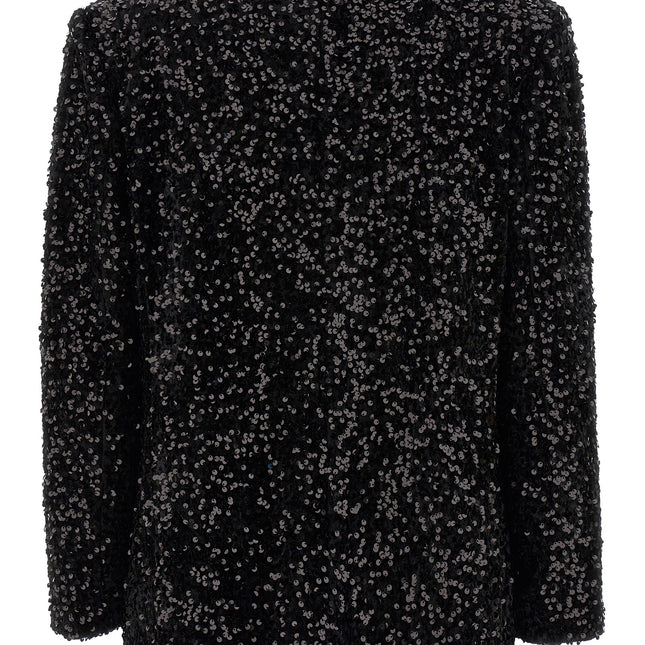 LE TWINS Black Polyester Blazer