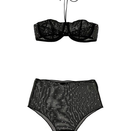 Oséree Black Polyamide Lingerie