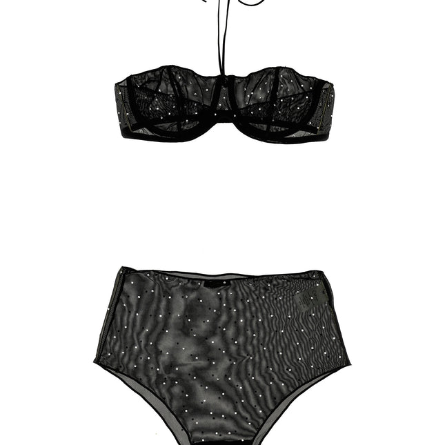 Oséree Black Polyamide Lingerie