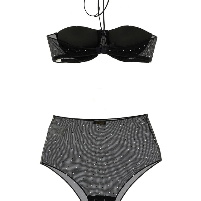 Oséree Black Polyamide Lingerie