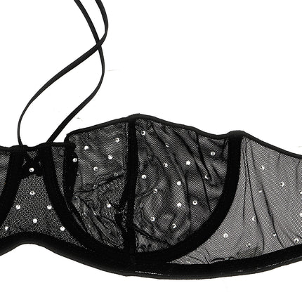 Oséree Black Polyamide Lingerie