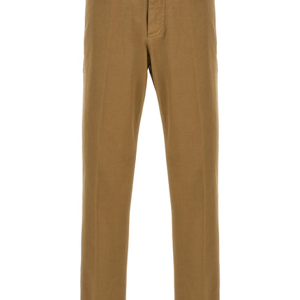 Department 5 Beige Cotton Casual Pants