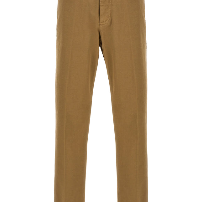 Department 5 Beige Cotton Casual Pants