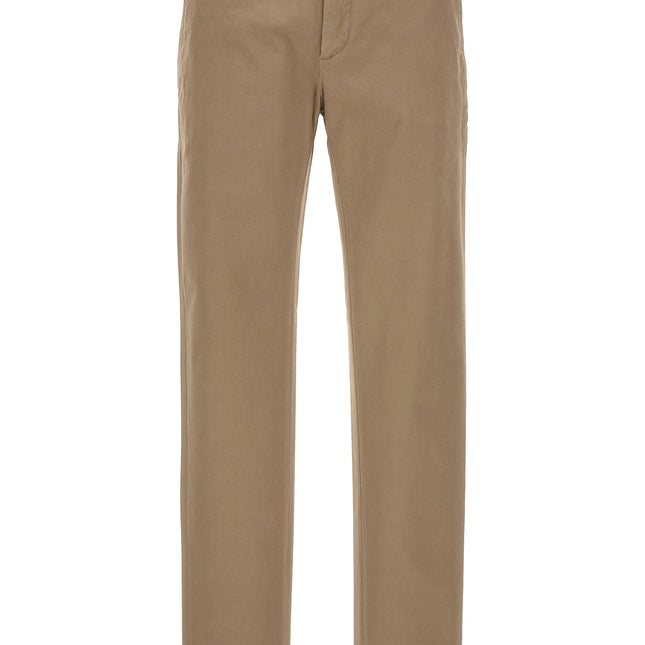Department 5 Beige Cotton Casual Pants