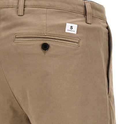 Department 5 Beige Cotton Casual Pants
