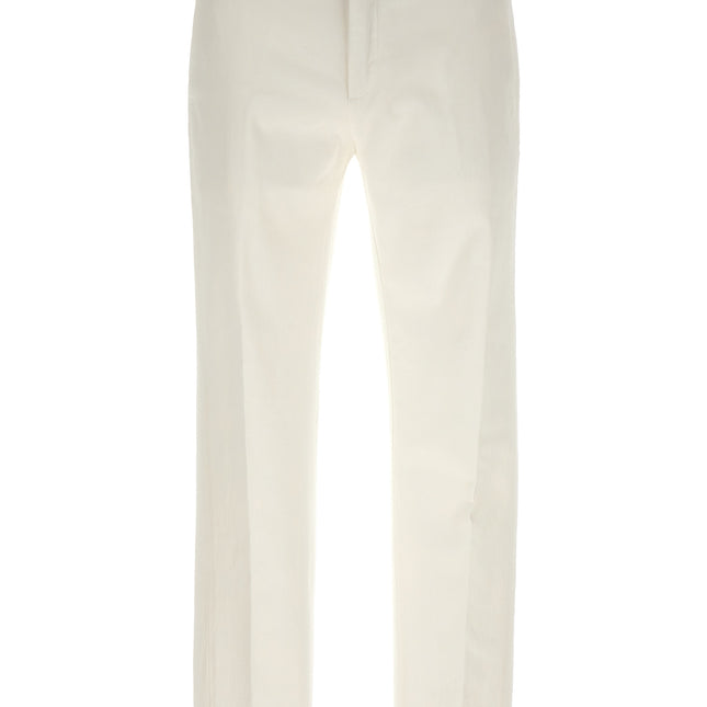 Department 5 White Cotton Pants