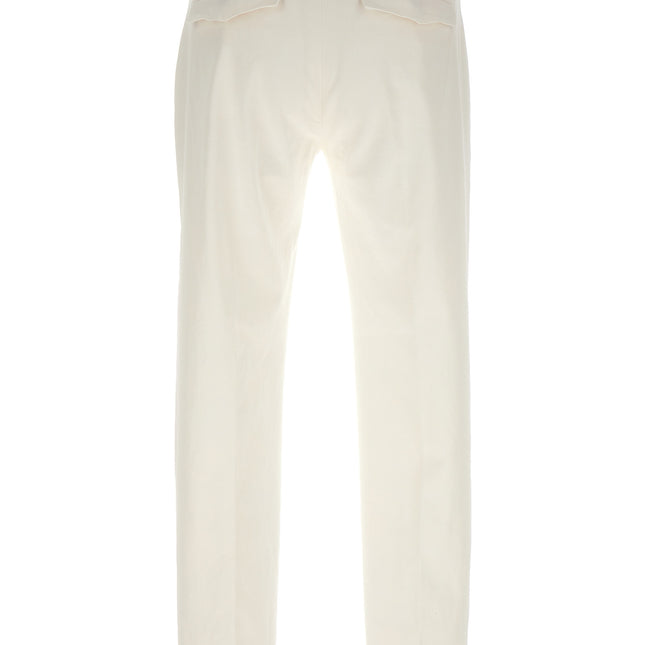 Department 5 White Cotton Pants