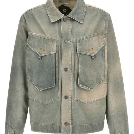 Objects IV Life Bicolor Cotton Denim Jacket