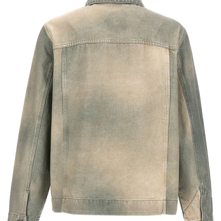 Objects IV Life Bicolor Cotton Denim Jacket