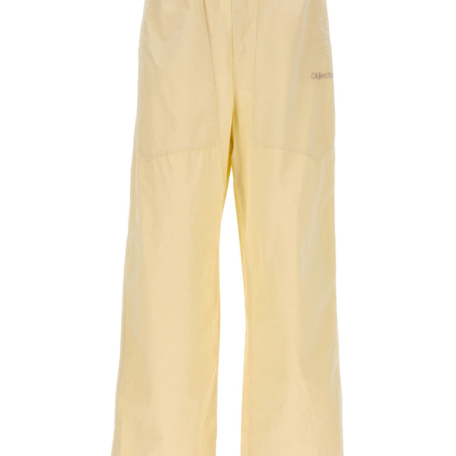 Objects IV Life White Cotton Casual Pants