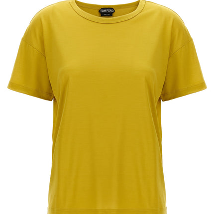 Tom Ford Bicolor Silk T-Shirt