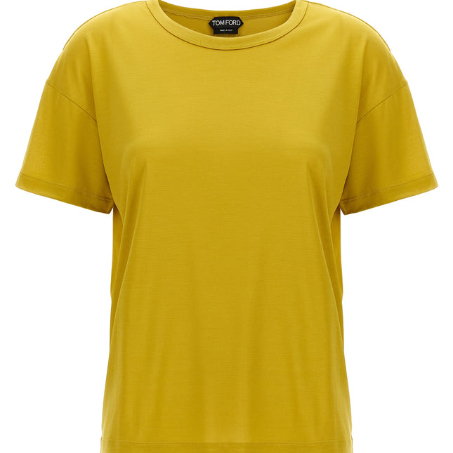 Tom Ford Bicolor Silk T-Shirt