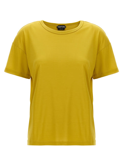 Tom Ford Bicolor Silk T-Shirt