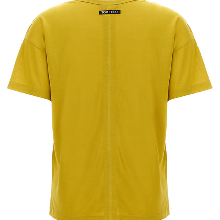 Tom Ford Bicolor Silk T-Shirt