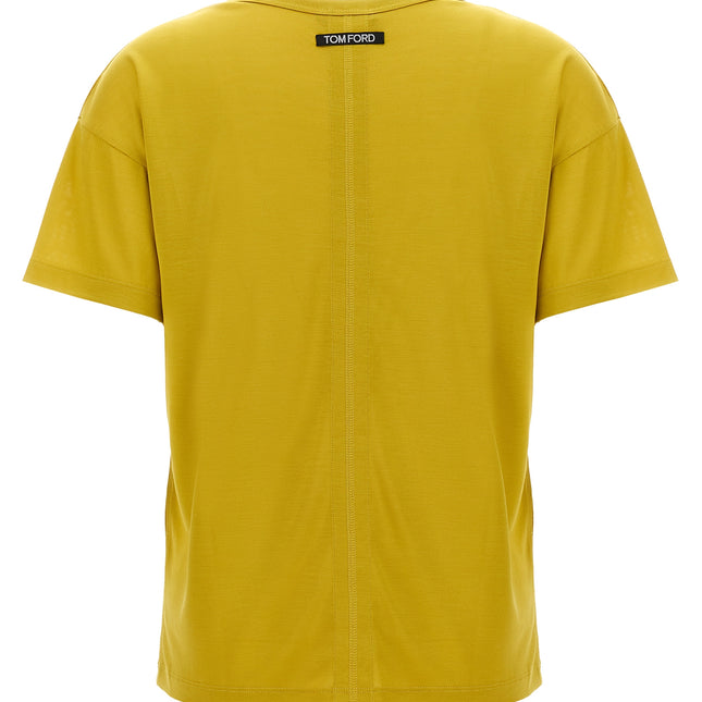 Tom Ford Bicolor Silk T-Shirt