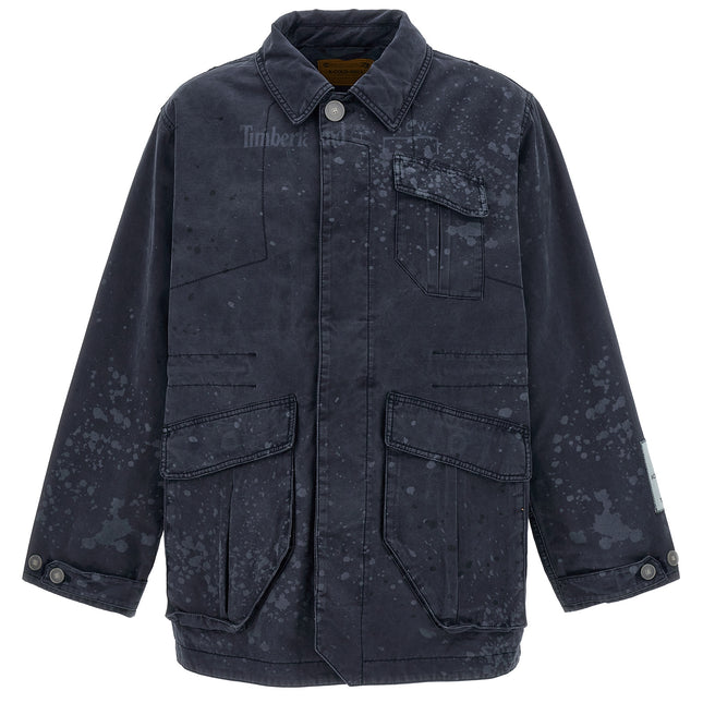 A-COLD-WALL* Blue Cotton Full-Length Jacket