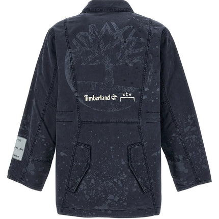 A-COLD-WALL* Blue Cotton Full-Length Jacket