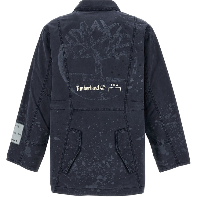 A-COLD-WALL* Blue Cotton Full-Length Jacket