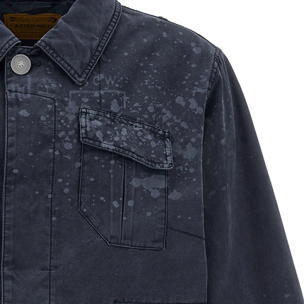 A-COLD-WALL* Blue Cotton Full-Length Jacket