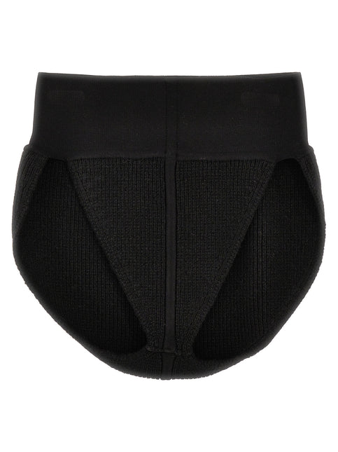Rick Owens Black Cashmere Briefs